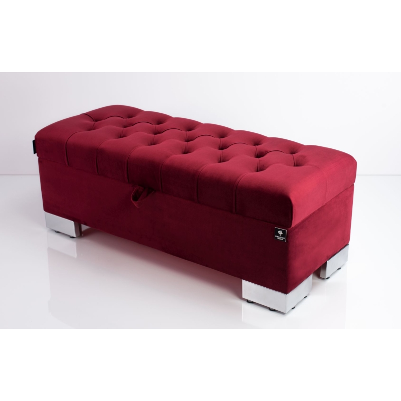 Tufted Storage Bench